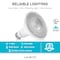 Luxrite PAR30 LED Light Bulbs 11W (75W Equivalent) 850LM 5000K Bright White Dimmable E26 Base 4-Pack LR31609-4PK - alternate 7